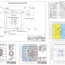 Технологическая карта на возведение монолитных железобетонных конструкций типового этажа жилого дома (10-этажное здание с каркасом из монолитного железобетона)