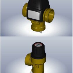 Клапан термостатический смесительный ESBE VTA321- G3/4 и клапан предохранительный - Valvula Seguranca EMMETI G1_2