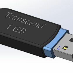 Флэш накопитель Transcend USB JF V30_1GB