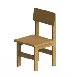 Детский стульчик 512х280х300