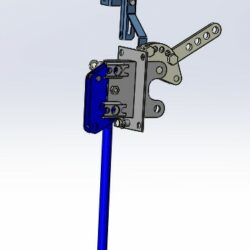 Блокировка механическая двери камеры КСО для ВНА-10