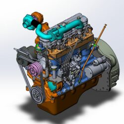 Двигатель дизельный ММЗ-Д245С с ТКР наверх