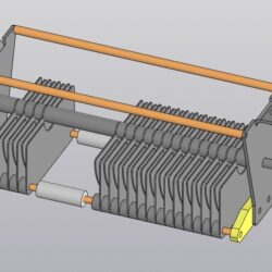 Конденсатор переменной емкости анодный (КПЕ) модель RA9OQ
