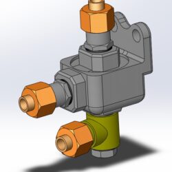 Переключательный клапан или R431003348 К1-4 со штуцерами