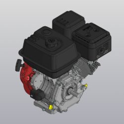3D модель двигателя Loncin G420F