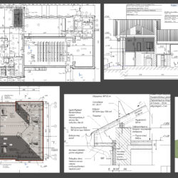 Рабочий проект по капитальному ремонту двухэтажного городского центра искусств (раздел АР)
