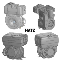 Каталог двигателей Hatz (1B20; 1B30; 1D81Z; 2G40)
