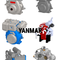 Каталог двигателей Yanmar (L48; L70; L100; 3TNE68; 3TNV70-ASA; 3TNV88-DSA)