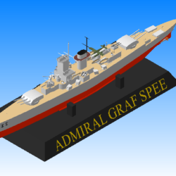 Тяжёлый крейсер "Admiral Graf Spee"