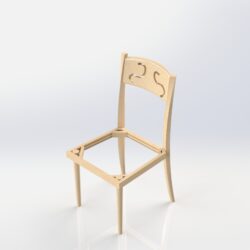 Каркас деревянного стула (без сиденья)