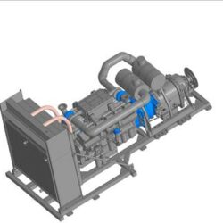 Двигатель Cummins KTA38-C1200 c АКПП Allison transmission 8610 OFS