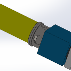 Фиксатор вибровтулок цангового типа во фланцевом соединении редукторов мощностью 2-3,5МВт