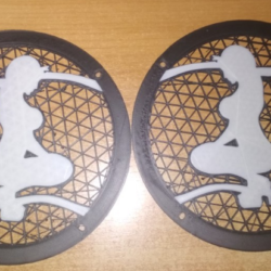 3D печатные грили на 16 динамики