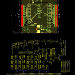 Контроллер для газоразрядного графического дисплея ИМГ-1-02