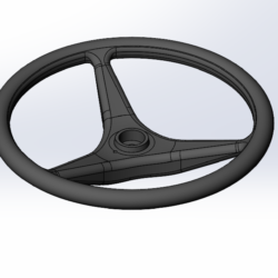 Колесо рулевое МТЗ-80 85-3402015 (3D модель)