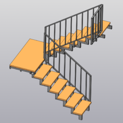 Лестница 3D