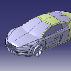 3D Модель Audi R8