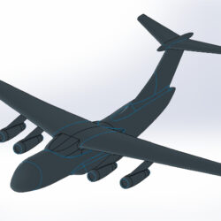 3-D модель Ил-76