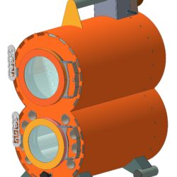 Печь турбированная воздухогрейная 12кВт (ПТВ-12 )