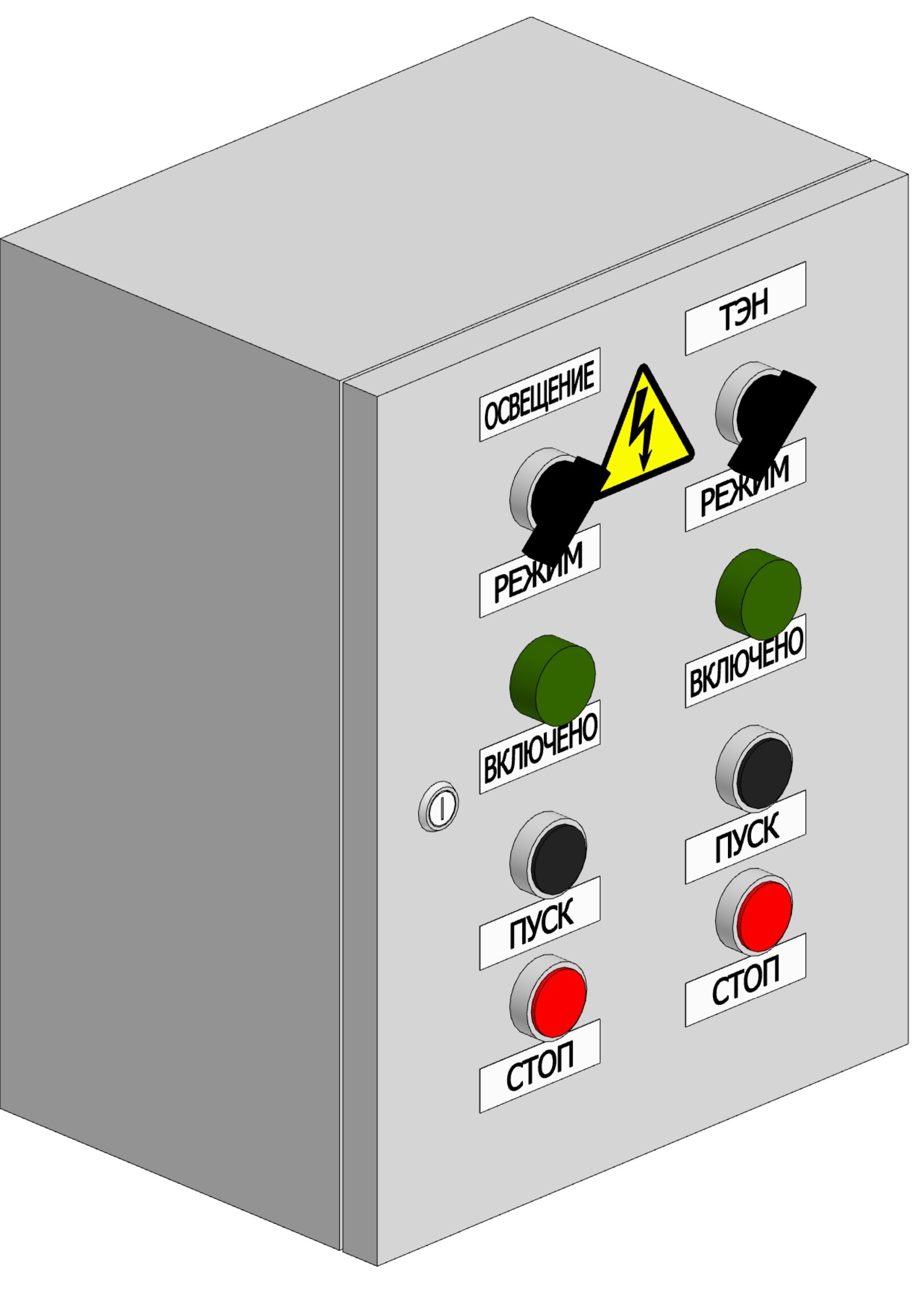 Шкаф щмп 1 ip54