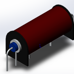3D-модель герконового реле COTO 1240-06-2104