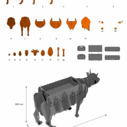 Мангал корова