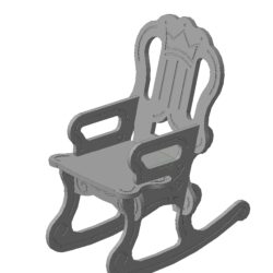 Детское кресло качалка (до 7 лет) сборное