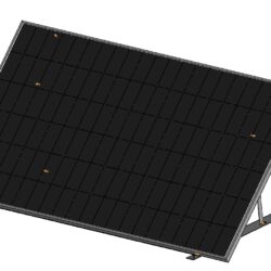 Солнечная батарея на кронштейне SilaSolar