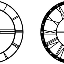Часы настенные (диаметр 600 мм)