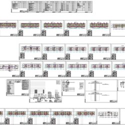 Рабочий проект пятиэтажного жилого дома с подвалом 2320 м2 (раздел ЭМО)