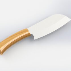 Нож кухонный виде топорика