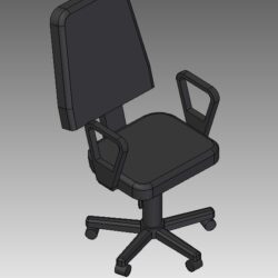 Кресло офисное для макетирования и разработки дизайна