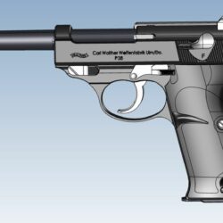 Немецкий пистолет Walther P38 9мм Para Bellum Luger