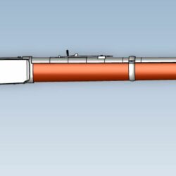 Мушкетная винтовка Winchester Lever Action Musket Rifle America 45 - 60