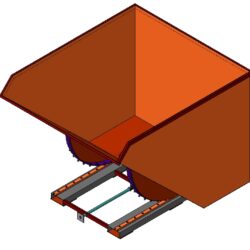 Самоопрокидывающийся контейнер КК-СО-2,3 куб
