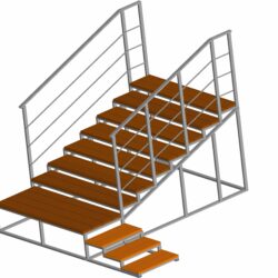 Модель лестницы для дома