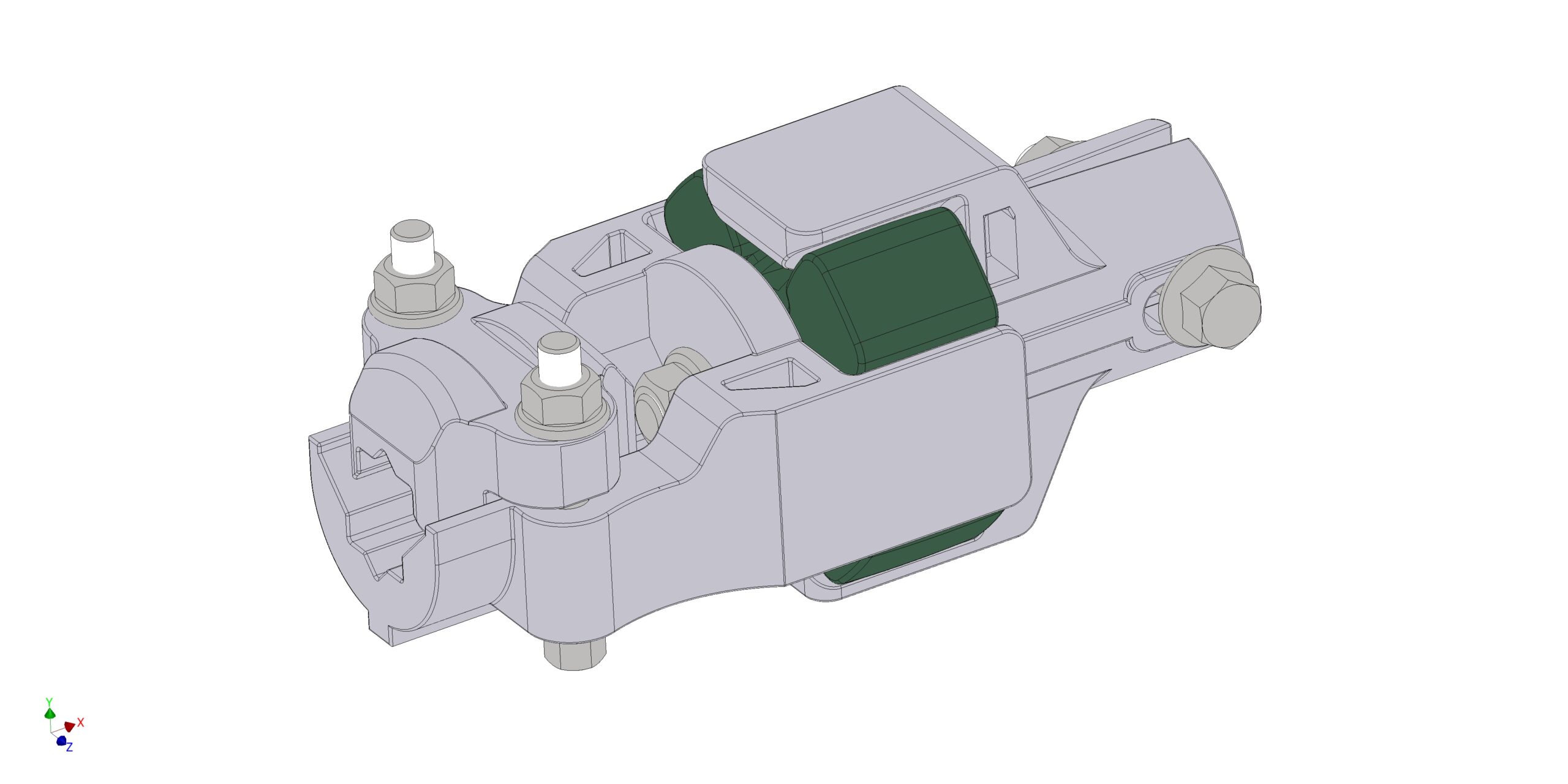 Муфта трансмиссии дождевальной машины UMC CX COUPER - Чертежи, 3D Модели,  Проекты, Механизация сельского хозяйства