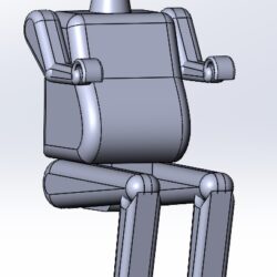 Манекен человека анатомический для 3D моделей