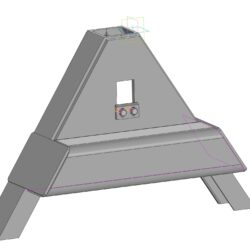 Треугольник для культиватора и другой сельхоз техники типа СА-1