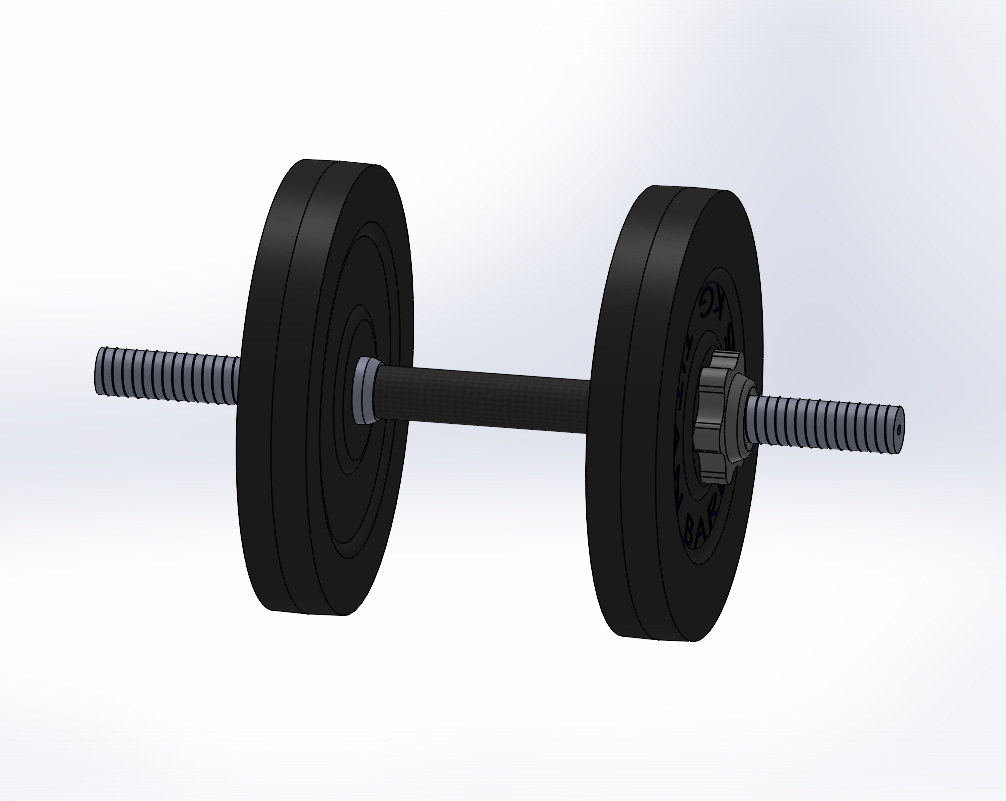 Гантеля Barrel Titan 15 кг - Чертежи, 3D Модели, Проекты, Игровое ...