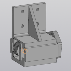 Натяжитель для ремня 3Д принтера