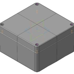 Корпус Aluminium Junction box 160 x 160 x 91