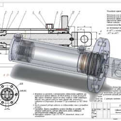 Калитка Жалюзи 2,0х1 RAL 7024 без заполнения